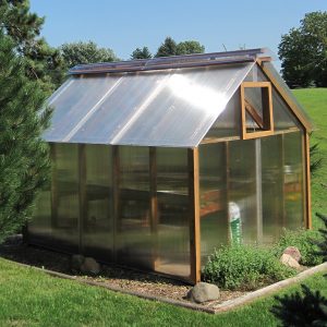 Multwiall polycarbonate hobby greenhouse