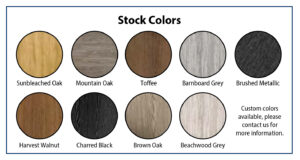 ChamClad Stock Colors