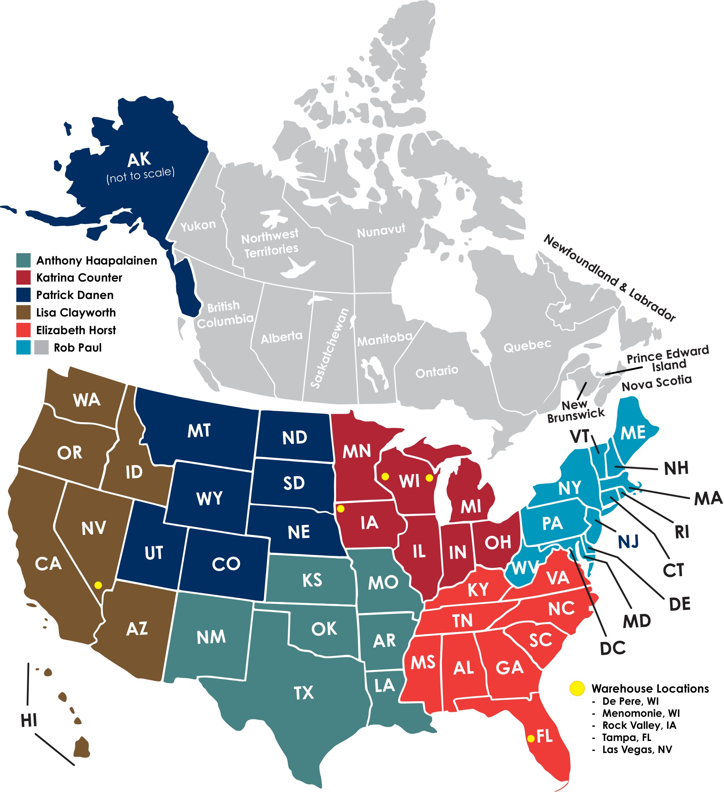 AmeriLux CR Sales Map - May 2026
